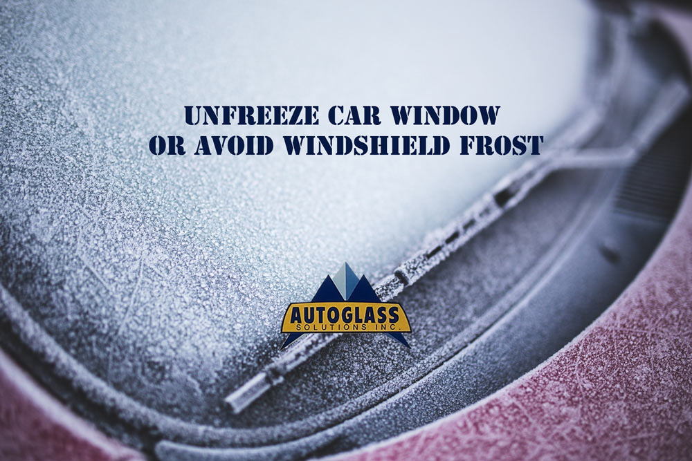 Unfreeze Car Window or Avoid Windshield Frost in Austin, TX